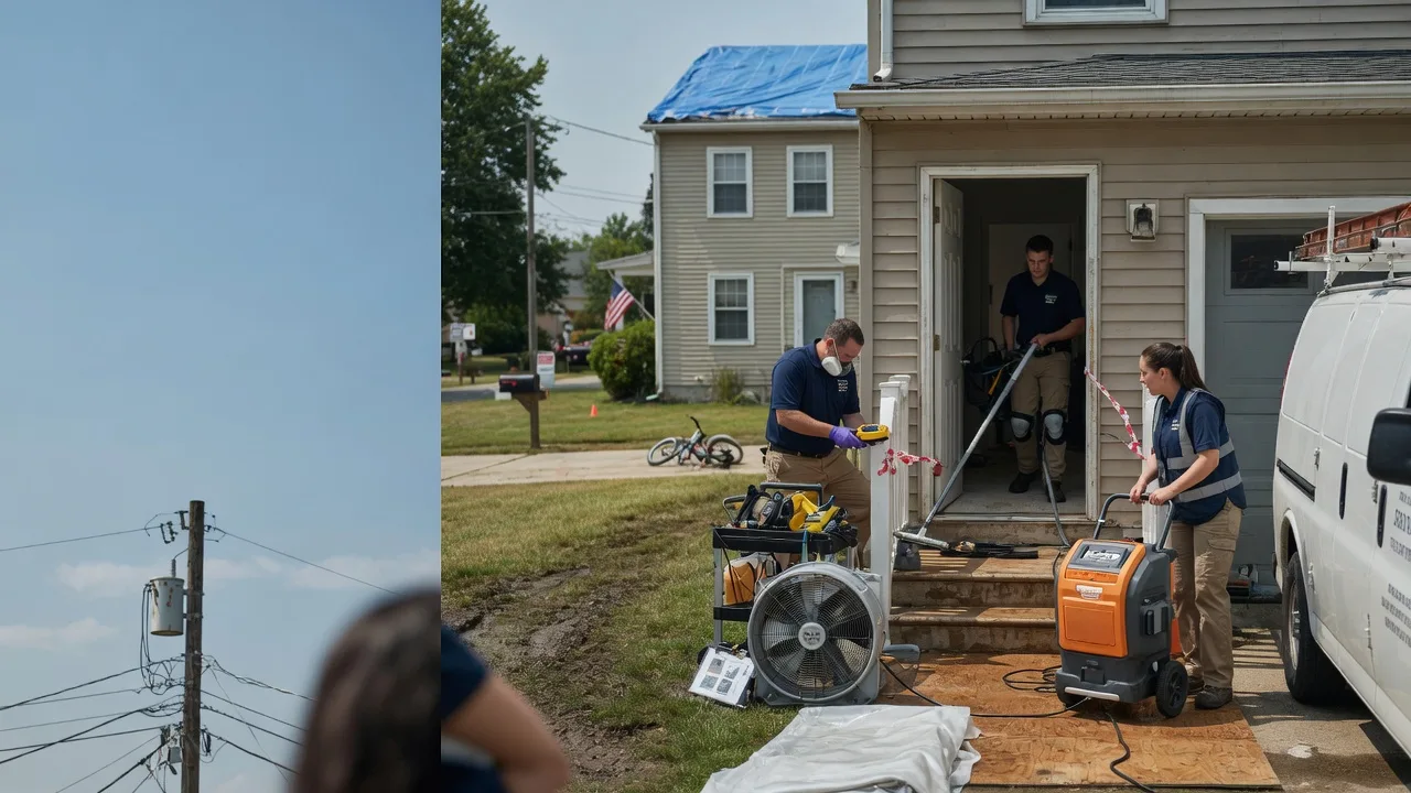 Water Damage Repair in Aquilla, TX near me